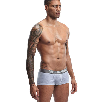 Mens Underwear Seeinner Boxers Shorts Cotton Cuecas Trunks Men's Boxer Homme Boxershorts Men Male Panties Ropa Interior Hombre