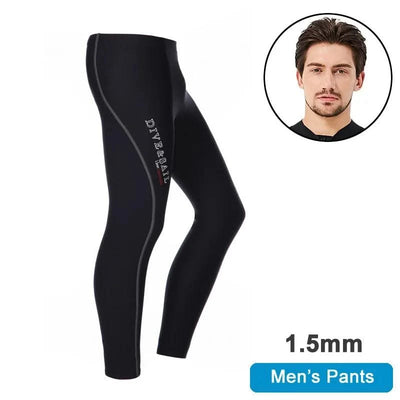 Wetsuit Pants Women, Men 1.5mm 2mm Neoprene Keep Warm for Water Aerobics Diving Surfing Swimming Snorkeling Scuba Kayaking