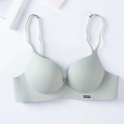 Summer Breathable Bra Women 3/4 Cup Bras Sexy Fashion Wireless Bralette Adjusted-straps Everyday Gathered Comfortable Lingerie