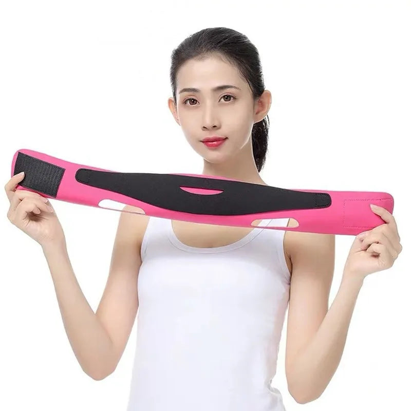 V Face Slimmer Mask Face Lift Bandage Shaping Contour Shaper Chin Cheek Lift Up Anti Wrinkle Help Sleeping Belt Face Care Tools