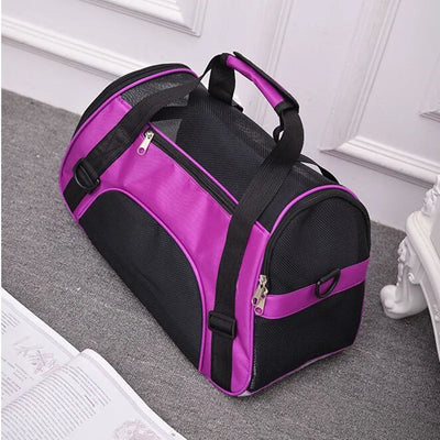Soft-sided Carriers Portable Pet Bag Pink Dog Carrier Bags Blue Cat Carrier Outgoing Travel Breathable Pets Handbag