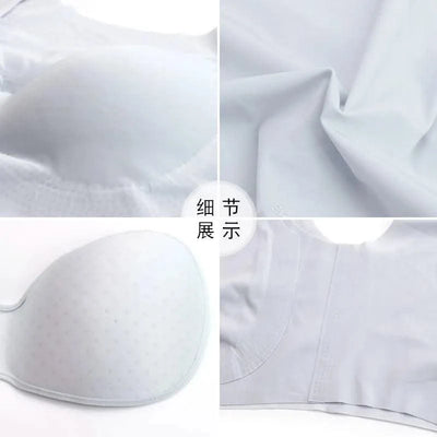 Plus Size Women Bras Bralette Comfortable Invisible Bras Push Up Breathable Brassiere Non Wired