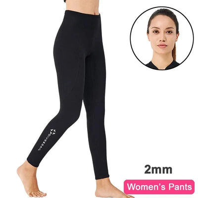 Wetsuit Pants Women, Men 1.5mm 2mm Neoprene Keep Warm for Water Aerobics Diving Surfing Swimming Snorkeling Scuba Kayaking