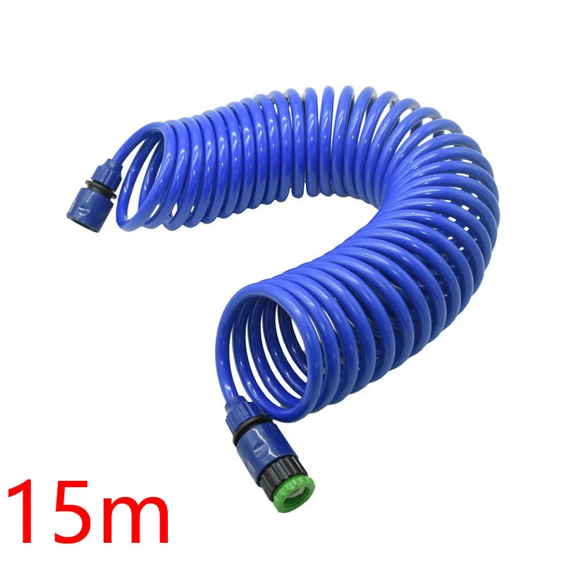 Flexible car Washing Magic Hose Garden EVA Spring Tube Expandable water gun hose for Flower lawn watering 1 Pcs