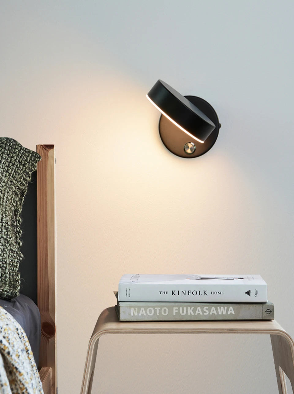 Indoor Lighting For Home Touch Dimming Wall Lamp Modern Minimalist With Switch LED Wall Lights Aisle Beside Room Sconce Fixture