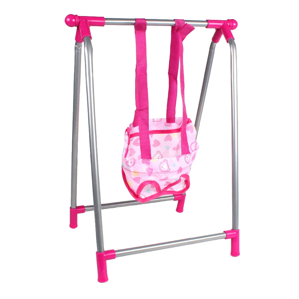30*30*41cm Baby Doll Swing Model Simulation Furniture Playset Room Decor