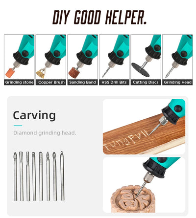 361PCS/lot Power Tools Dremel Rotary Tool Accessory Set Fits for Dremel Drill Grinding Polishing Dremel Accessories