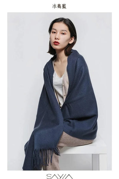 Soft cashmere big Scarf for Women Shawl 200*70 cm  Real pashmina