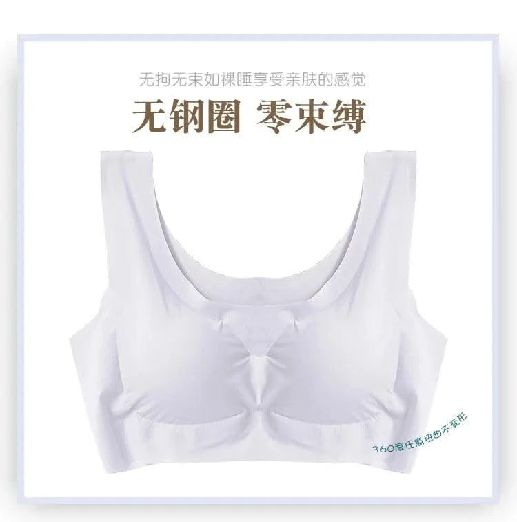 Plus Size Women Bras Bralette Comfortable Invisible Bras Push Up Breathable Brassiere Non Wired