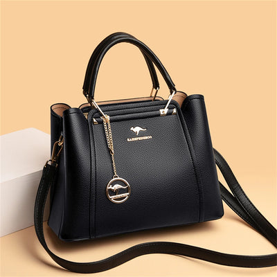 Luxury Handbags Women Bags Designer 3 Layers Soft Leather Shoulder Crossbody Sac Ladies Large Capacity Shopping Messenger Tote