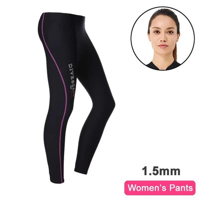 Wetsuit Pants Women, Men 1.5mm 2mm Neoprene Keep Warm for Water Aerobics Diving Surfing Swimming Snorkeling Scuba Kayaking