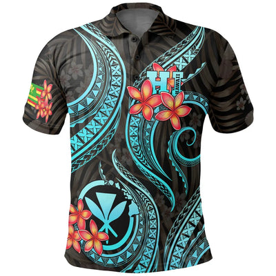 Polynesian Hawaii Polo Shirts Humpback Whale with Tropical Flowers 3D Printed Polo Shirt Men Women Short Sleeve Summer T-shirt
