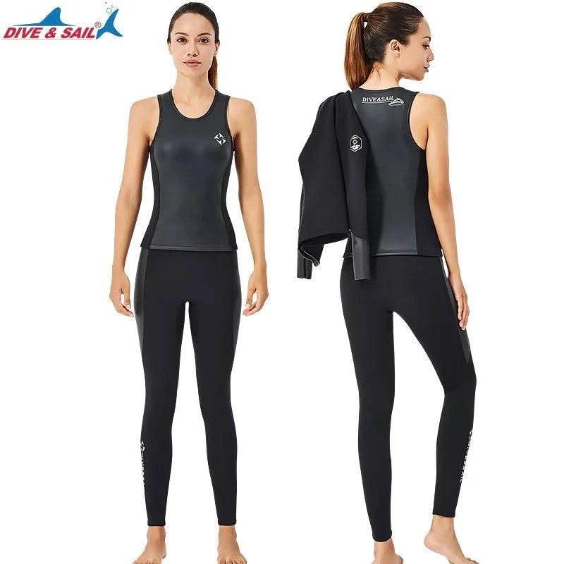Wetsuit Pants Women, Men 1.5mm 2mm Neoprene Keep Warm for Water Aerobics Diving Surfing Swimming Snorkeling Scuba Kayaking