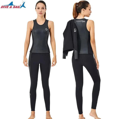 Wetsuit Pants Women, Men 1.5mm 2mm Neoprene Keep Warm for Water Aerobics Diving Surfing Swimming Snorkeling Scuba Kayaking