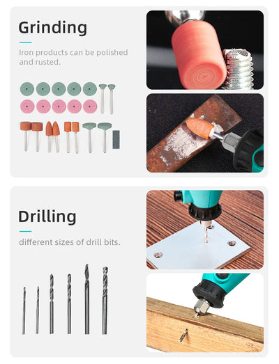 361PCS/lot Power Tools Dremel Rotary Tool Accessory Set Fits for Dremel Drill Grinding Polishing Dremel Accessories