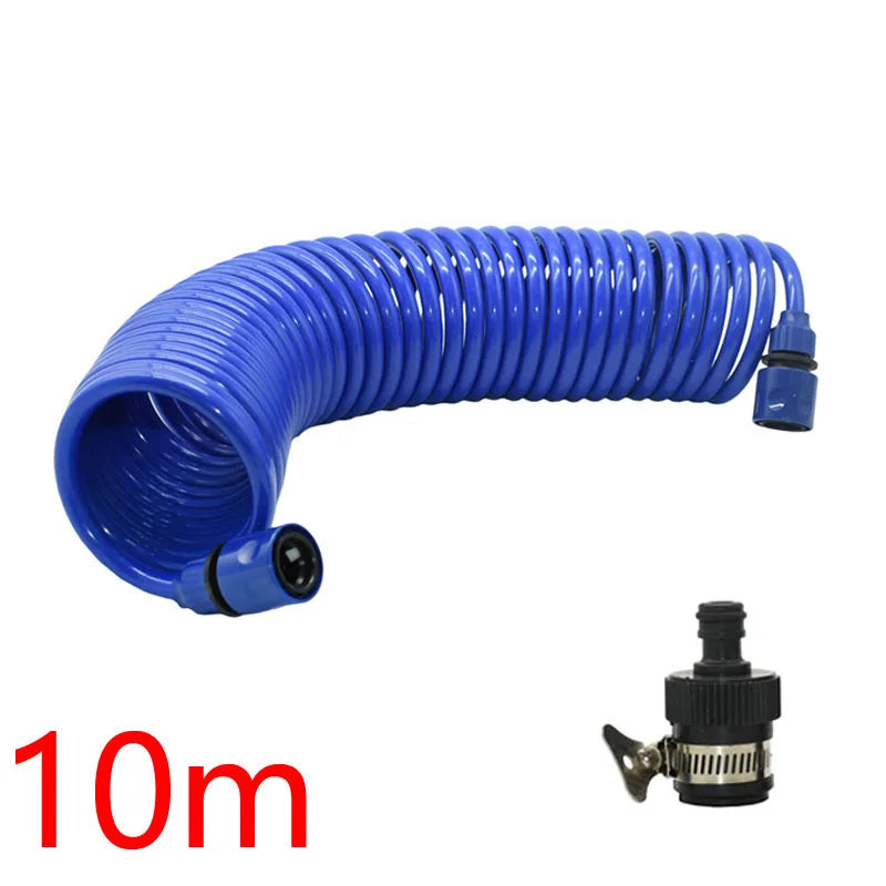 Flexible car Washing Magic Hose Garden EVA Spring Tube Expandable water gun hose for Flower lawn watering 1 Pcs