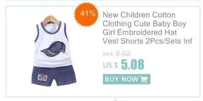 Summer Children Clothing Baby Cute  Girls Casual T-Shirts Bib Shorts 2Pcs/Set Toddler Cartoon Fashion Cotton Infant Clothes Suit