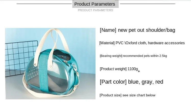 Carrying Pet Transport Bags for Cats and Small Dogs, Travel Space Cage, Backpack, Messenger Bag, Handbags, Pet Carriers