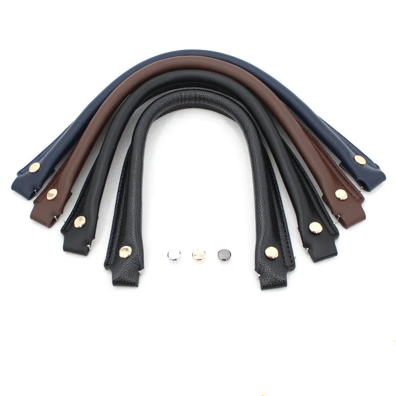 Men's bags accessories DIY handbag briefcase handle Black coffee blue bag strap belt 39cm 1pair/lot