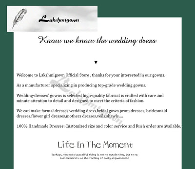 Lakshmigown Tea-Length Short Wedding Dress Strapless Split Soft Mikado Satin Formal Party Gowns Vestidos Robe De Soiree