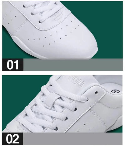 Kids' Sneakers Children's Competitive Aerobics Shoes Soft Bottom Fitness Sports Shoes Jazz Modern Square Girls Boys Dance Shoes