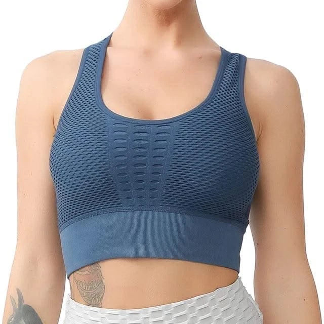 Sports Bras For Women Yoga Bra For fitness Workout Running Shirts Seamless Comfortable Yoga Bras Tank Top  With Removable Pads