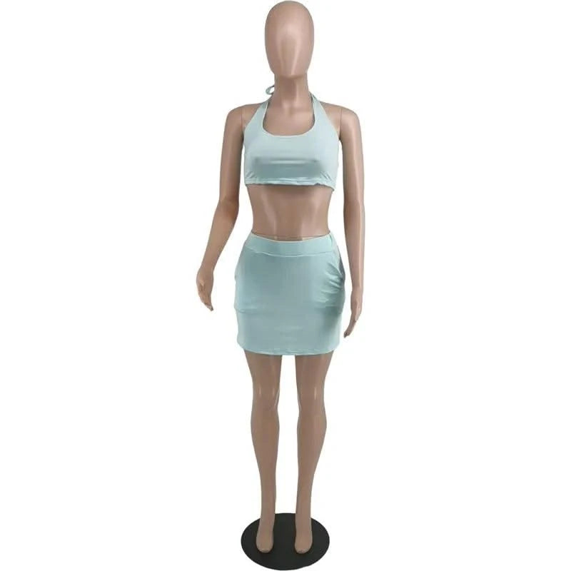 Summer Women Two Piece Outfits Wholesale Dress Plus Size