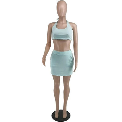 Summer Women Two Piece Outfits Wholesale Dress Plus Size