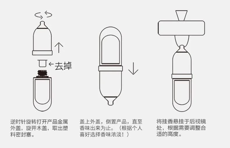 Luxury style Car Air Freshener Hanging Perfume Pendant Auto Essential Oils Perfume Bottle Diffuser Ornament Car Accessories
