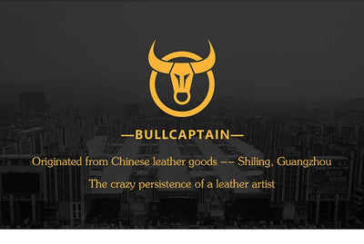 BULLCAPTAIN-Men's Leather Shoulder Bag Brand Casual Men's Bags Small Mini Multifunctional Crossbody Bag's D07