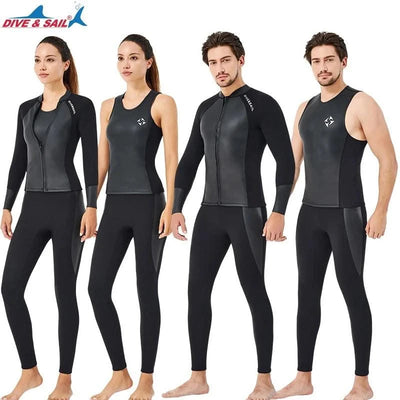 Wetsuit Pants Women, Men 1.5mm 2mm Neoprene Keep Warm for Water Aerobics Diving Surfing Swimming Snorkeling Scuba Kayaking