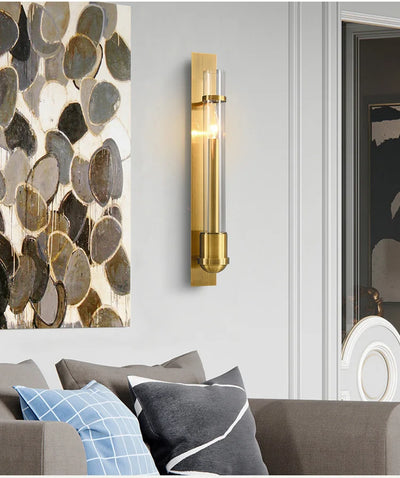 Luxury Home Decor Postmodern Light Creative Wall Lamp Living Room Decoration Bedroom Aisle Staircase Hotel Glass Indoor Lighting