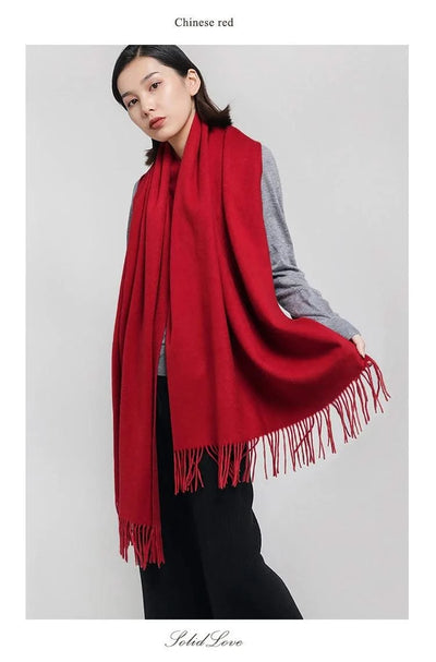Soft cashmere big Scarf for Women Shawl 200*70 cm  Real pashmina