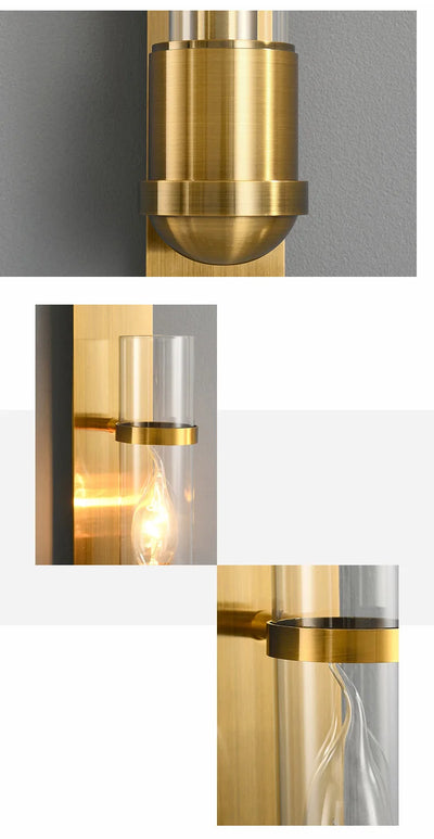 Luxury Home Decor Postmodern Light Creative Wall Lamp Living Room Decoration Bedroom Aisle Staircase Hotel Glass Indoor Lighting