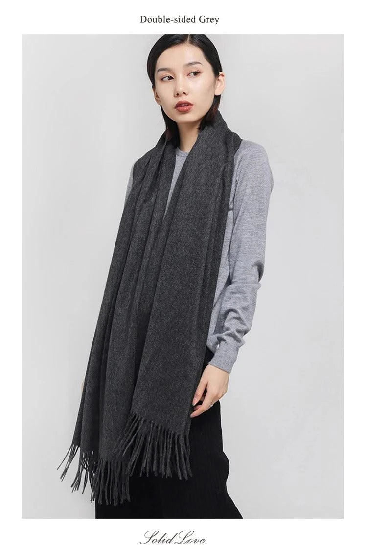 Soft cashmere big Scarf for Women Shawl 200*70 cm  Real pashmina