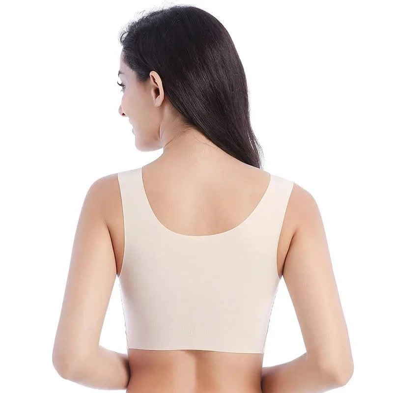 Plus Size Women Bras Bralette Comfortable Invisible Bras Push Up Breathable Brassiere Non Wired