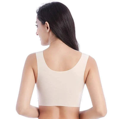 Plus Size Women Bras Bralette Comfortable Invisible Bras Push Up Breathable Brassiere Non Wired