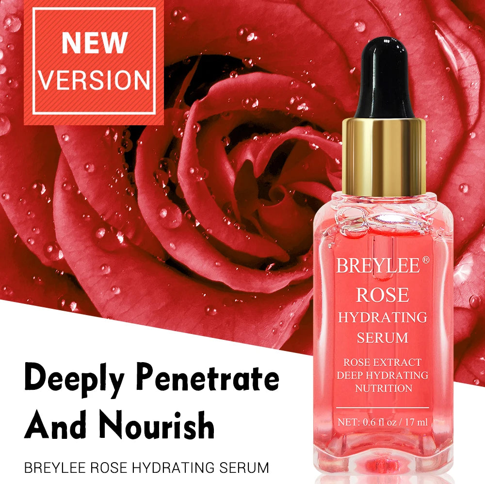 BREYLEE Rose Deep Moisturizing Facial Serum Oil Control Essence