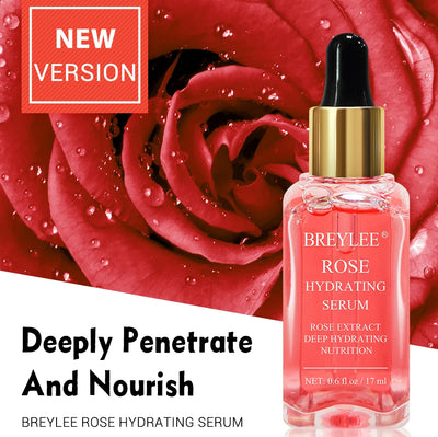 BREYLEE Rose Deep Moisturizing Facial Serum Oil Control Essence
