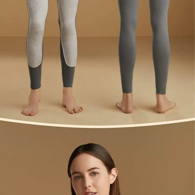 Women's Seamless Thermal Clothing Set 2 Pieces | Thick Double Layer Thermal Under Wear For Winter