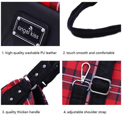 Fashion Women Hand Bag Designers Luxury Handbags Women Plaid Shoulder Bags Female Top-handle Bags Large Purse Hobos