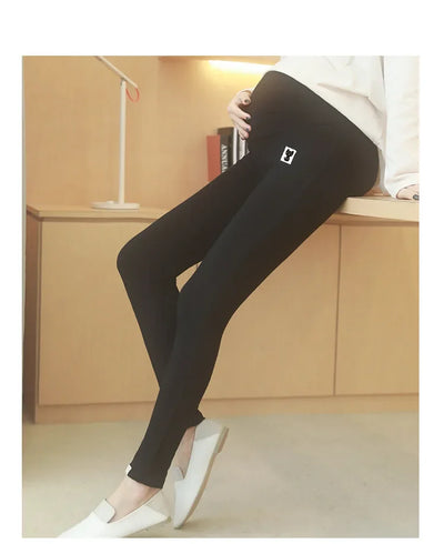 Adjustable Waist Maternity Pants Pregnant Women Leggings Pregnancy Ropa Mujer Embarazada Premama Enceinte Fitness Trousers