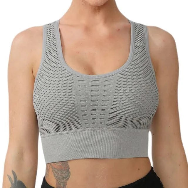 Sports Bras For Women Yoga Bra For fitness Workout Running Shirts Seamless Comfortable Yoga Bras Tank Top  With Removable Pads
