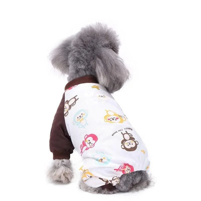 Cat Clothes For Cats Pyjama Dog Jumpsuits Pet Sleep Clothing Cats Shirt Dog Cat Pajamas Puppy Clothes For Pet Ropa Para Gato 35