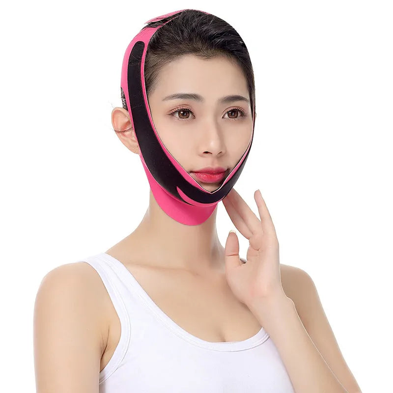 V Face Slimmer Mask Face Lift Bandage Shaping Contour Shaper Chin Cheek Lift Up Anti Wrinkle Help Sleeping Belt Face Care Tools