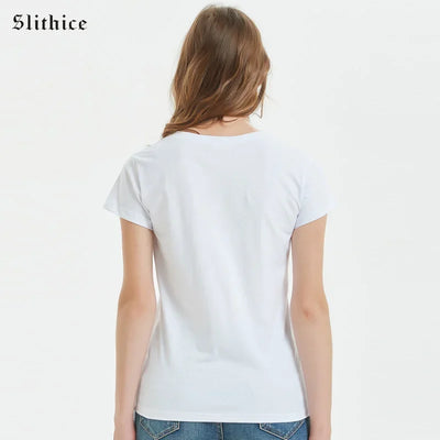 Spanish Phrase camiseta mujer Short sleeve Women T-shirts Aesthetic Graphic Print clothes shirts lady tshirt mujer camisetas