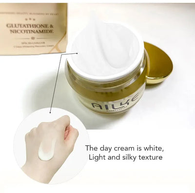 AILKE Dark Spots Corrector, Whitening Hydration Facial Cream, With Spf35, Even Skin Tone, Anti-Sunburn Face Care Set for Women