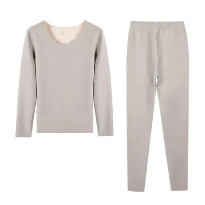 Women's Seamless Thermal Clothing Set 2 Pieces | Thick Double Layer Thermal Under Wear For Winter