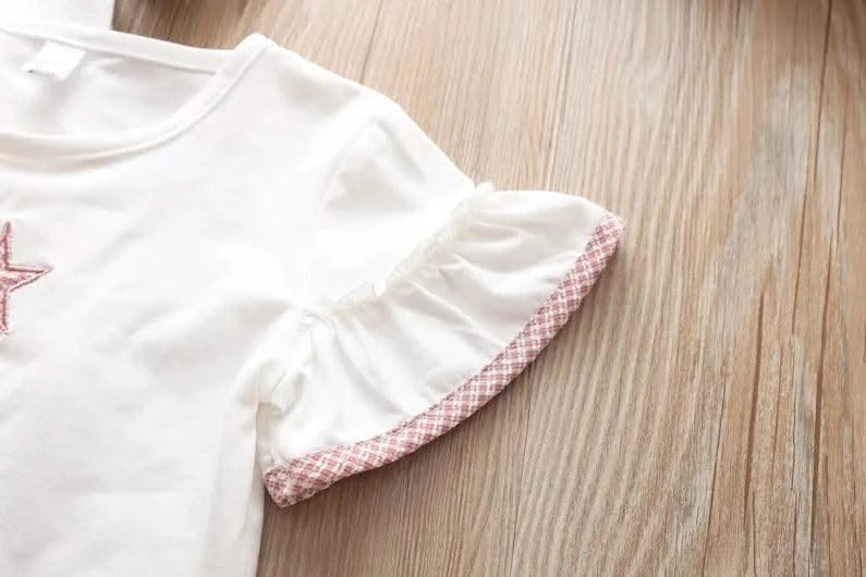 Clothes For Girls Summer Toddler Girls Clothes 2Pcs Outfits Kids Clothing For Girls Tracksuit Suit For Girls Children Clothing