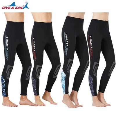 Wetsuit Pants Women, Men 1.5mm 2mm Neoprene Keep Warm for Water Aerobics Diving Surfing Swimming Snorkeling Scuba Kayaking